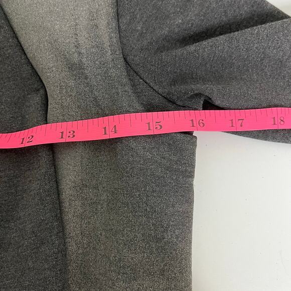 Armani Exchange Two Tone Gray Full Zip Jacket Moto Biker Style Medium - Picture 4 of 5